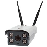 Camera supraveghere video AKU IP Gigant Wi-Fi 1.3MP + audio 2 Way SUPER CLEAR HD SD CARD 32GB, infrarosu 25m carcasa metalica pentru exterior vizualizare redare prin internet pe telefon tableta si PC